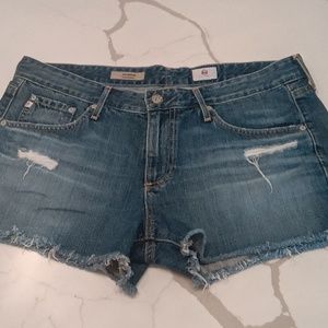 AG. Denim Shorts. Relaxed Fit. Size 30. Never Worn.